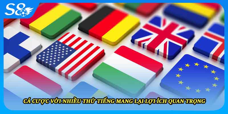 Cá cược với nhiều thứ tiếng mang lại lợi ích quan trọng